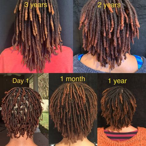 3 years dreadlocks|dreadlock hair growth.